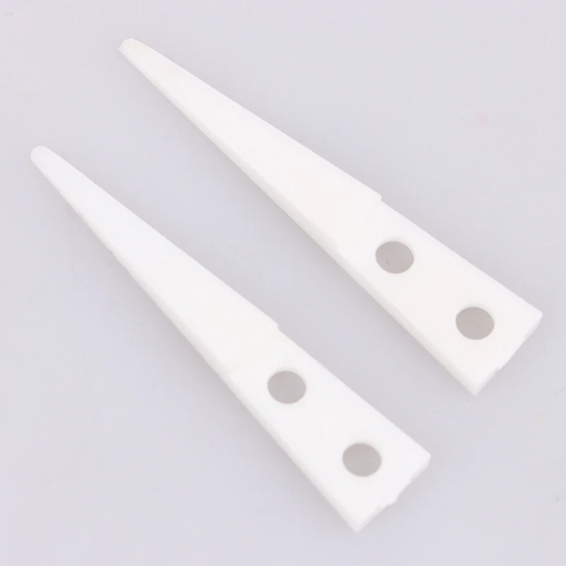 Description Picture 2 of item2pcs Anti-Static Ceramic Tweezers Straight/Little Curved/Big Curved Insulated Ceramic Tweezers Tips Industrial Ceramic Tweezers