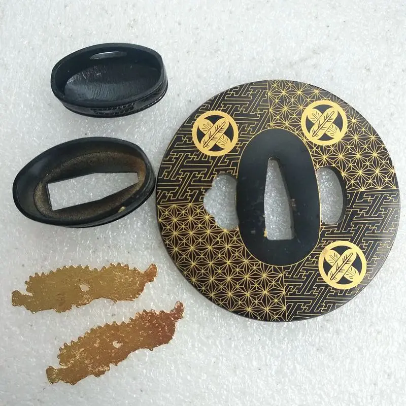 Conjunto de qualidade espada montagem tsuba fuchi