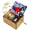 Wooden Music Box Hand Cranked Mini Music Box Painted Inuyasha Music Box Boutique Gift Music Box Birthday Gift 6