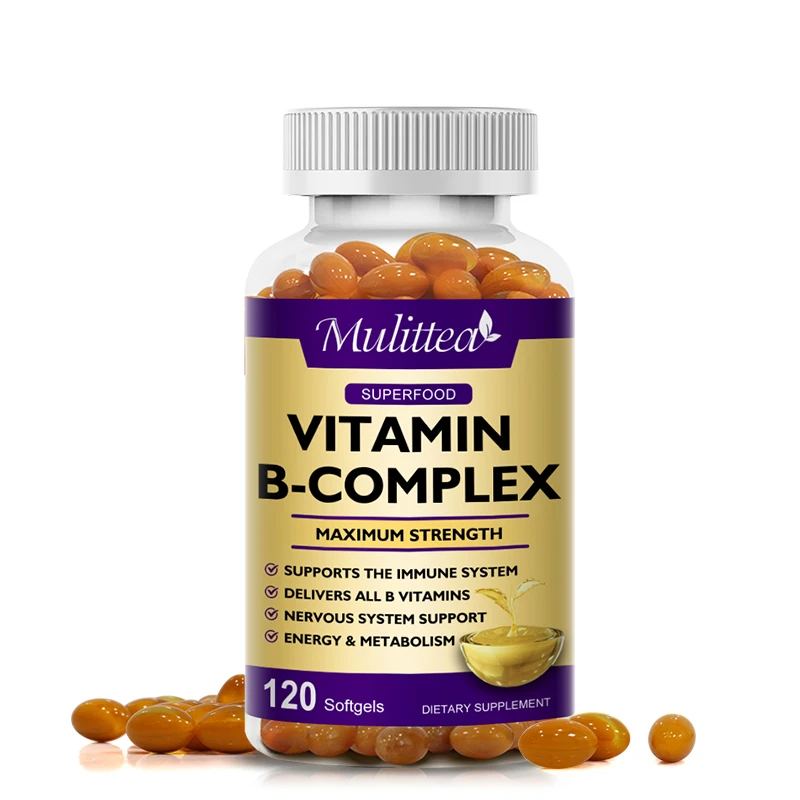Vitamin B Complex Energy Support Capsules