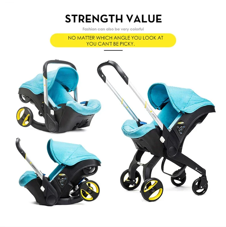4-in-1 Baby Stroller and Car Seat 