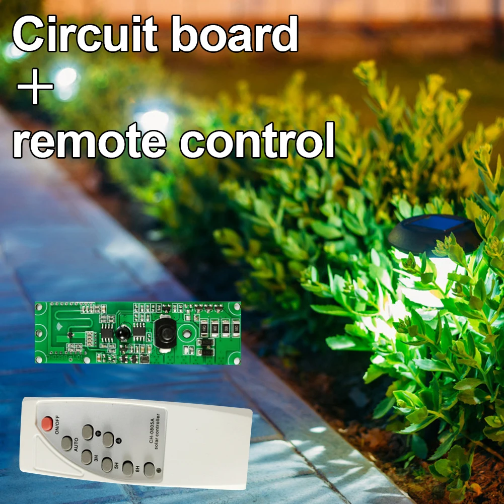 Solar Generator Charge Controller with Remote Control Solar Charge Board Multi-function Practical Creative Human Body Induction
