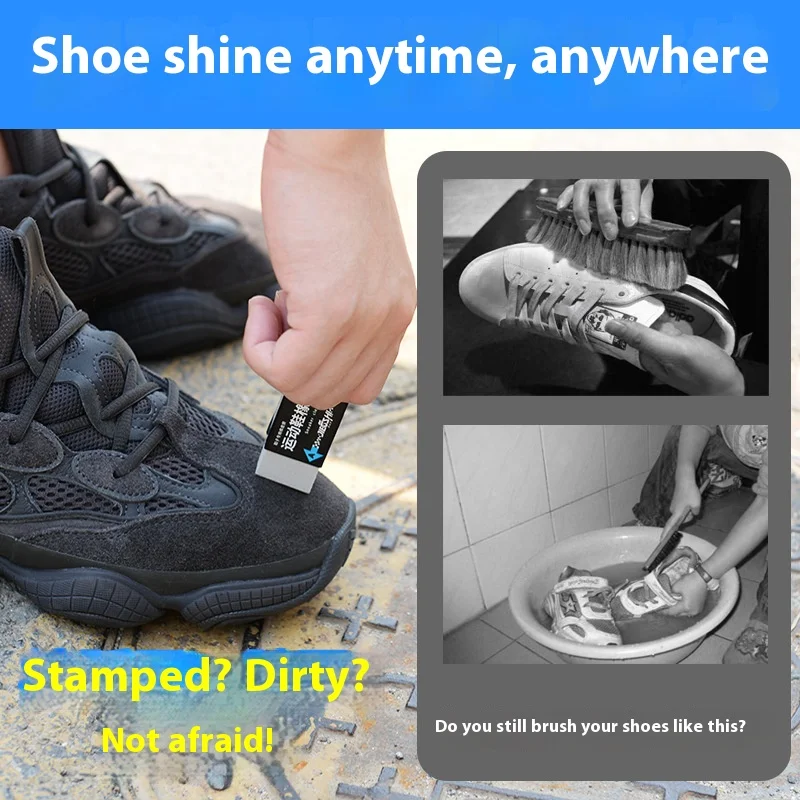 Shoe Brush Portable Suede Sheepskin Shoes Eraser Matte Leather Fabric Care Cleaning Tools Leather Cleaner Rubber Block shoe cleaner shoe brush shoe cleaning eraser
