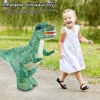 RC Electric Walking T-Rex Toy USB Rechargeable Realistic Electric T-Rex Dinosaur Toy RC Giant Dinosaur for Kids Boys Girls Gifts 3
