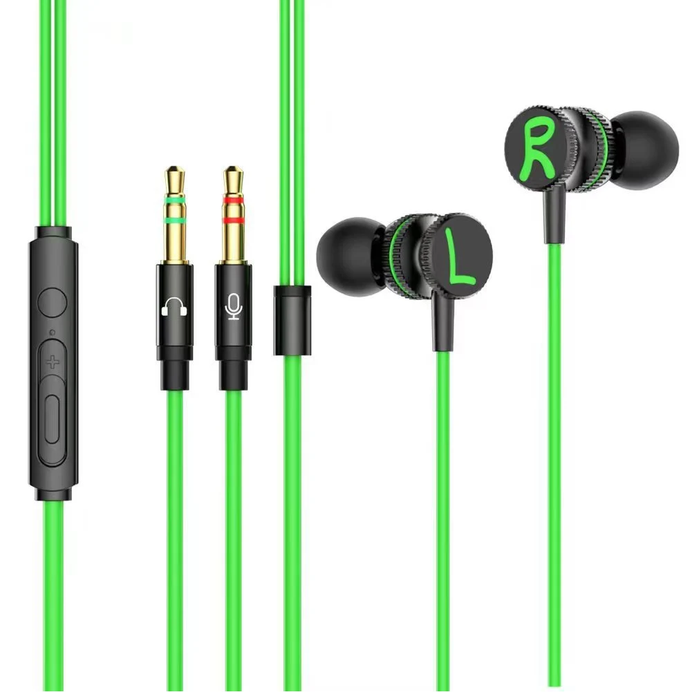 

E-Sports Headset 3 Meters Phone Broadcast Computer In-Ear Laptop Wired Headset Noise Reduction Is Not Uncomfortable
