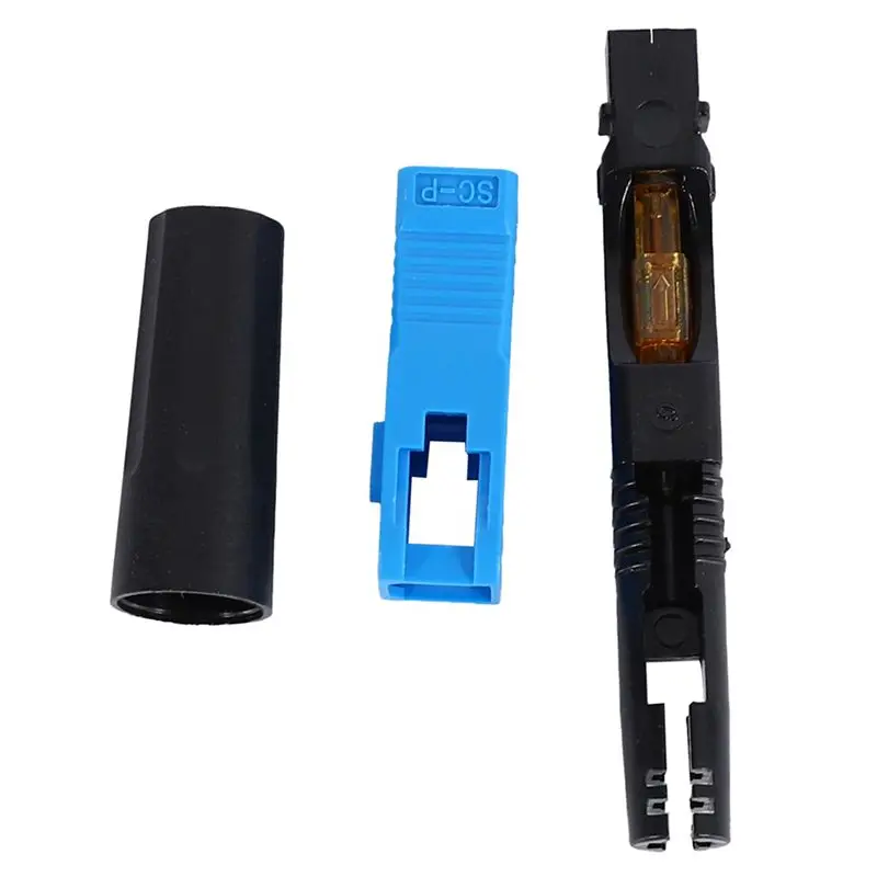 A75T 200 Pcs 임베디드 Sc Upc 광섬유 고속 커넥터 Ftth 단일 모드 광섬유 Sc 퀵 커넥터 Sc 어댑터