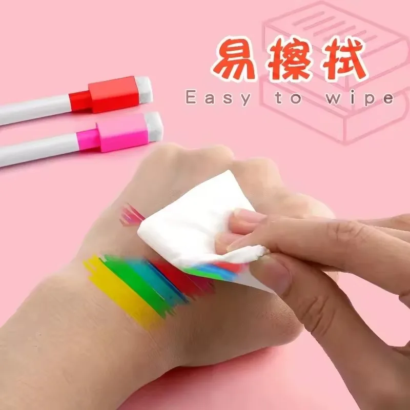 자석 지울 수 있는 화이트보드 펜 색상 옵션 칠판 노트 번호 매기기 문구류 사무용품 교육용품 BHL2327-FRO