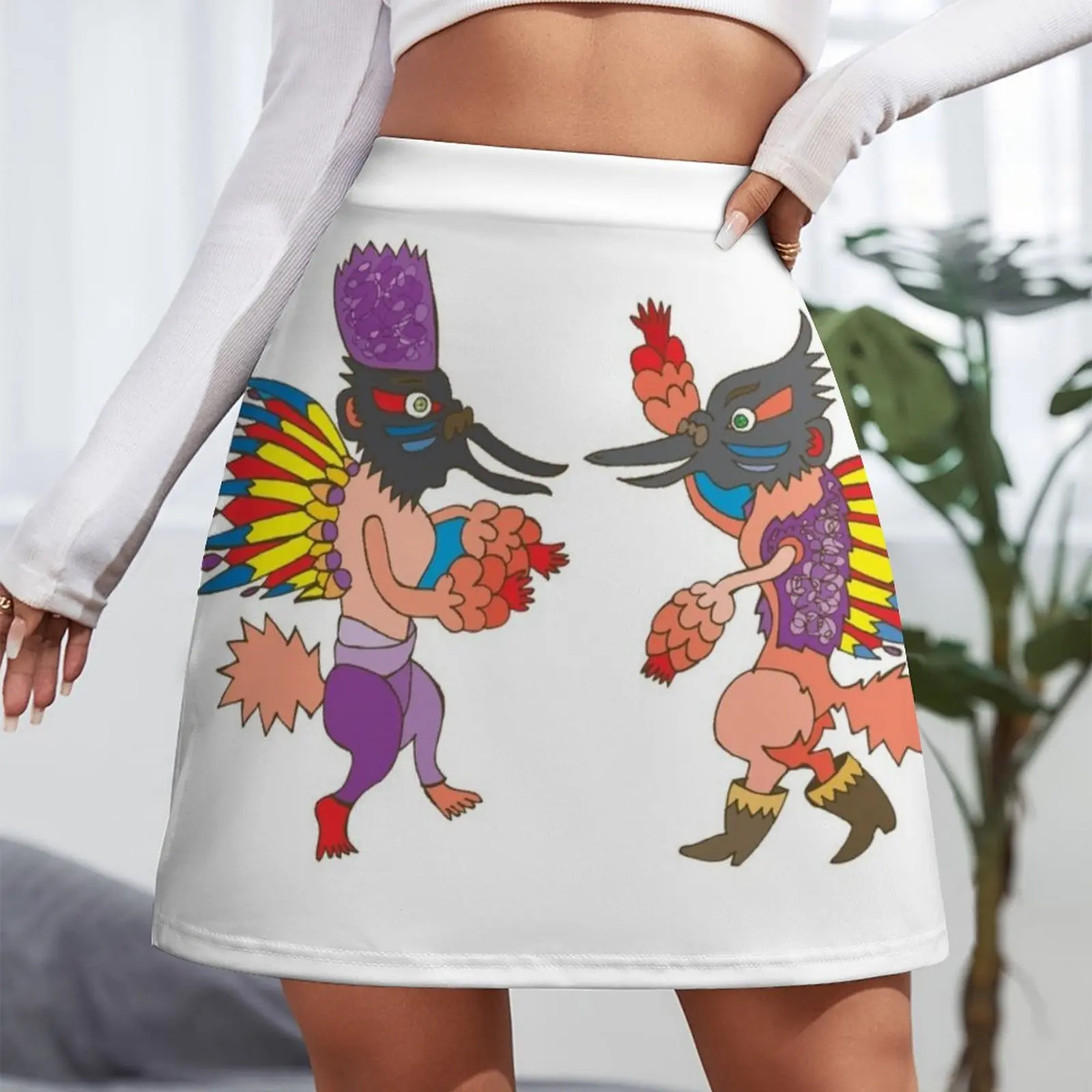 Porcupeekapeckerpoos prance & dance Mini Skirt korean ladies summer clothes mini skirts