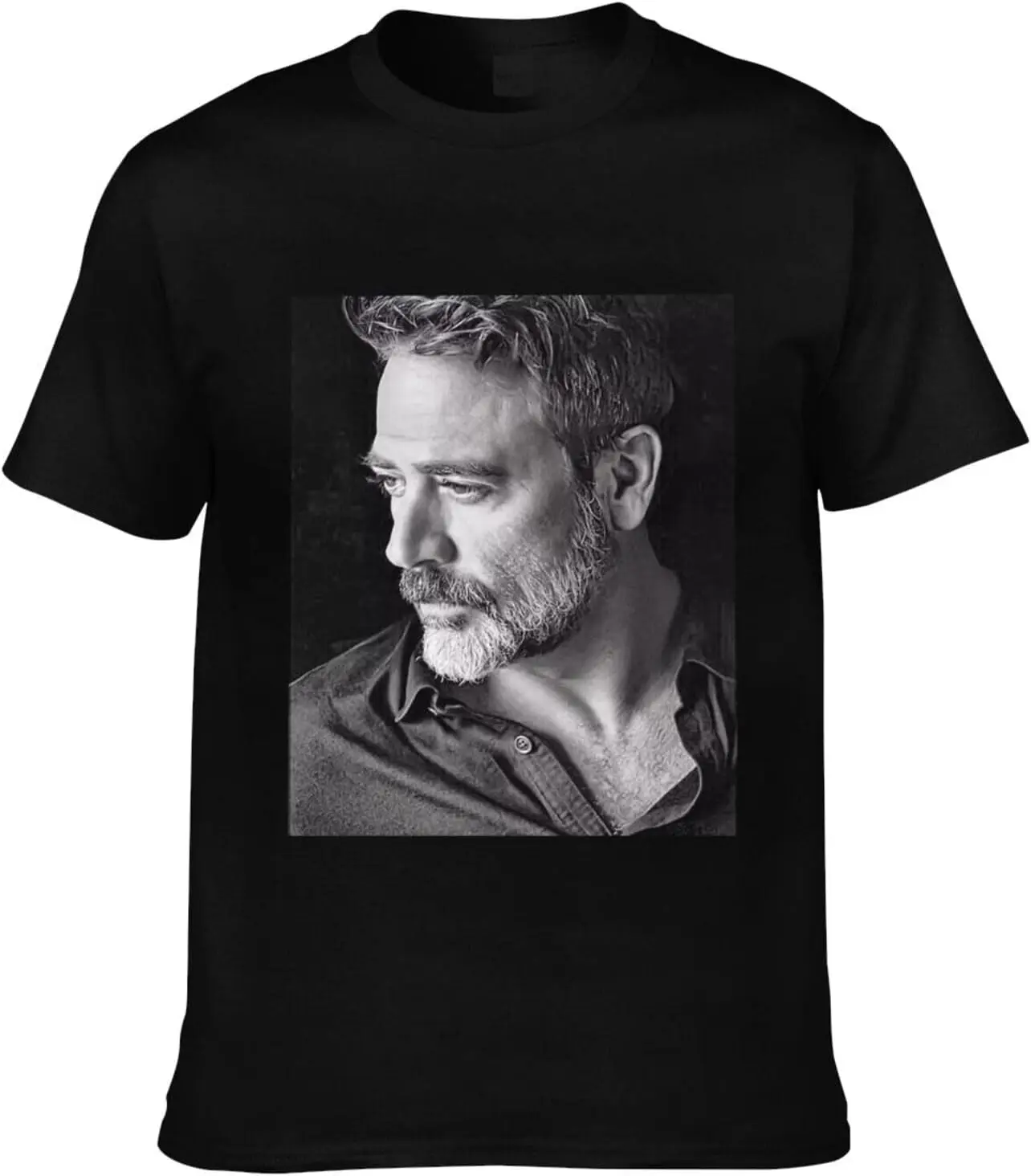 

Jeffrey Dean Morgan T-Shirt Crewneck Negan Top Short-Sleeve T-Shirt 100% Cotton Tees for Men,Women (8Sizes)