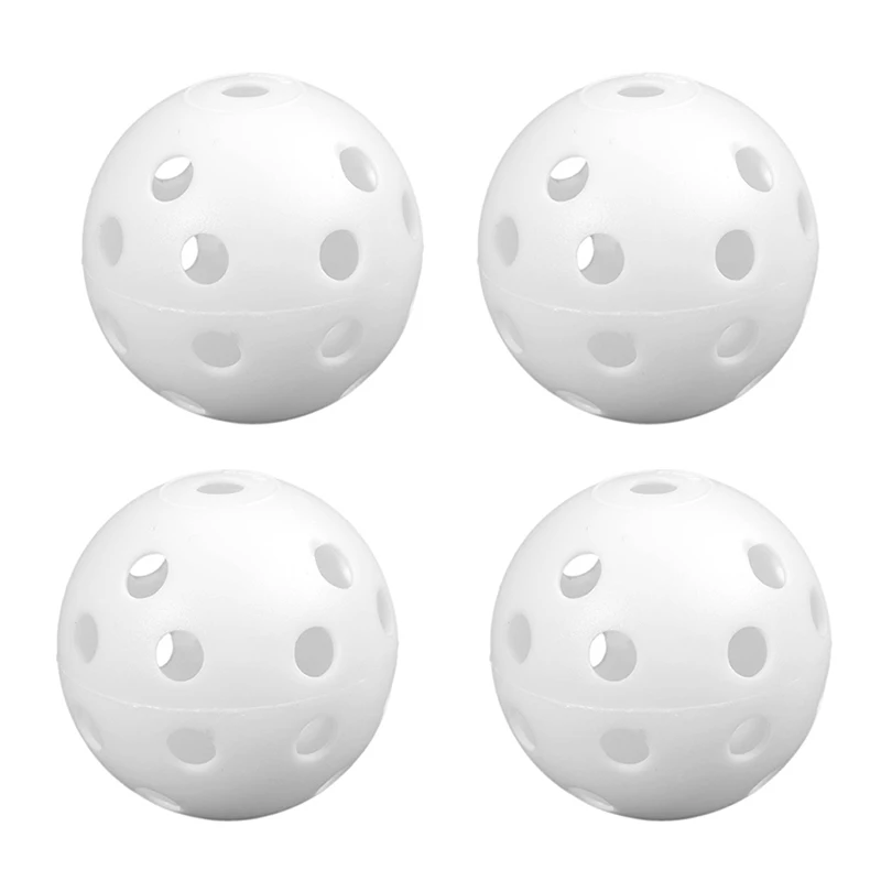 10Pcs Praxis Golf Bälle Hohl Kunststoff Golf Training Bälle Farbige Luftstrom Golf Bälle Schaukel Praxis Driving Range PE Spielzeug ball – Detail 11