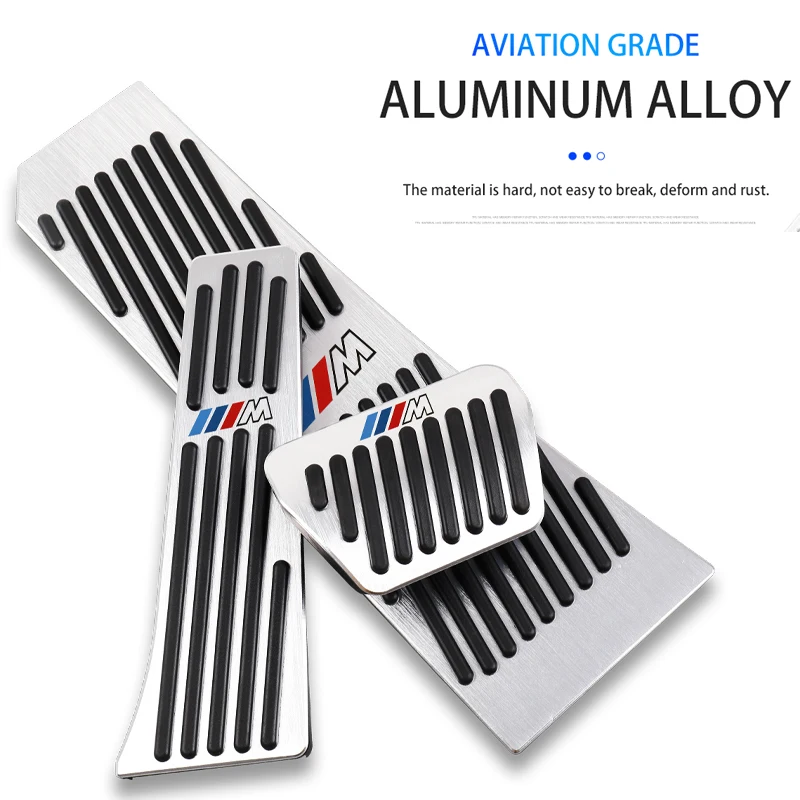 자동차 페달 커버 브레이크 페달 커버 BMW 5 시리즈 X5 F10 F07 F30 E90 E60 G23 E83 E84 G30 G20 F10 F15 F48 G01 G02 G05 G32 G60용