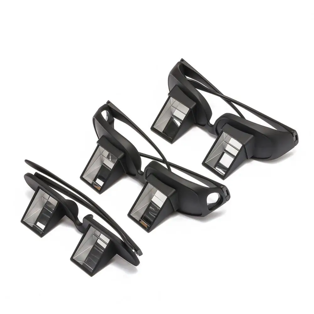 Convenient HD Lazy Glasses Horizontal Lie Down Bed Reading Watching TV Prism Unisex Spectacles Daily Use