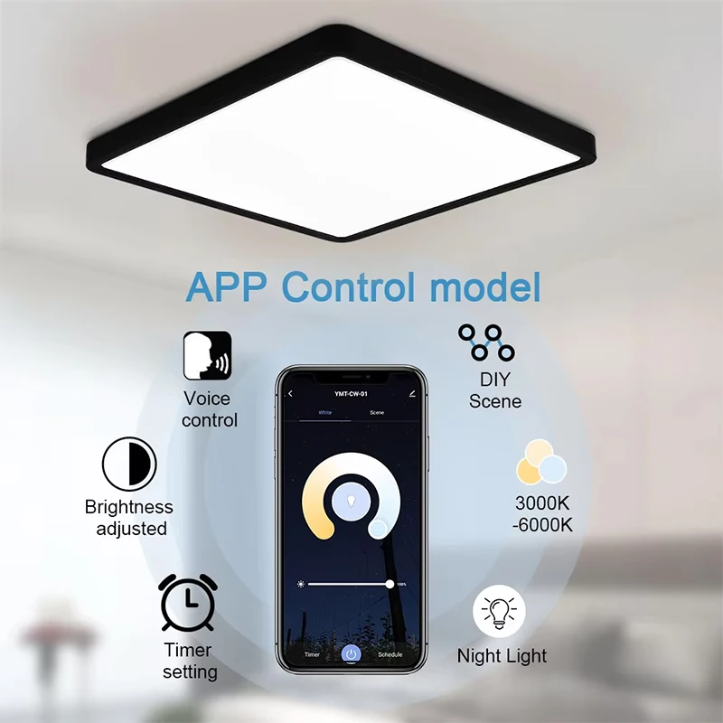 Modern LED Ceiling Light Ultrathin Decorative Light S1f9cef9e937c4001809af93ce6badbc7Z