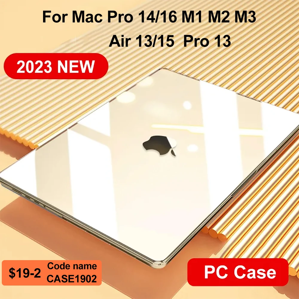 Portátil para o Macbook Pro 14 m2 A2779 2023 Tampa do Pro 16 m3 m1 Livro do Mac Caixa do ar 13 136 A2681 ar 153 A2941 2023 Cases do