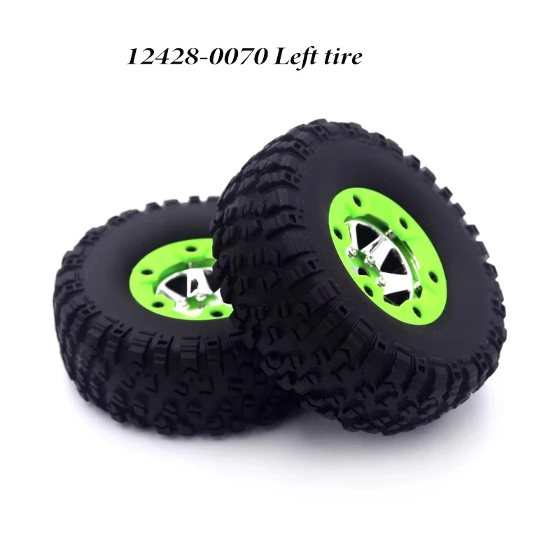 Coque de carrosserie noire pour crawler RC 12428, finition brillante et résistante aux chocs