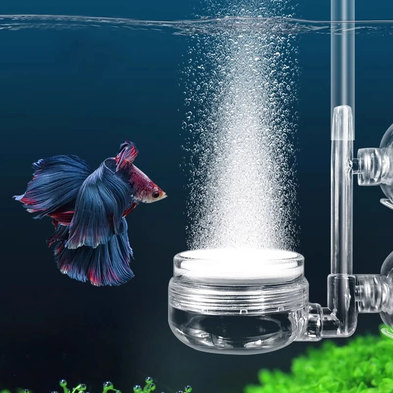 Fish Tank Aquarium CO2 Diffuser Increasing Air Bubble Air Stone Oxygen Aerator Pond Pump Hydroponic Oxygen Fish Supplies 1PC