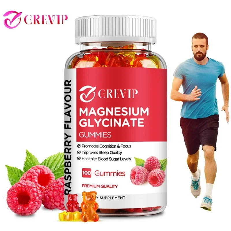 Magnesium Glycinate - Relieve Stress, Improve Sleep Quality, and Support Joint and Bone Health
