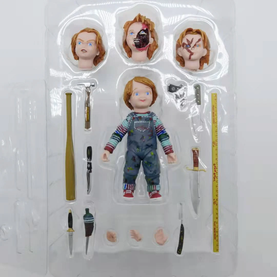 

Anime Neca HORROR Girl Chucky Action Figure Model Toy
