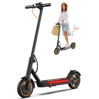 Electric Scooter for Adults – 550W Motor, 22MPH Top Speed, Foldable Design, Dual Suspension & Front/Rear Turn Signal Lights 1