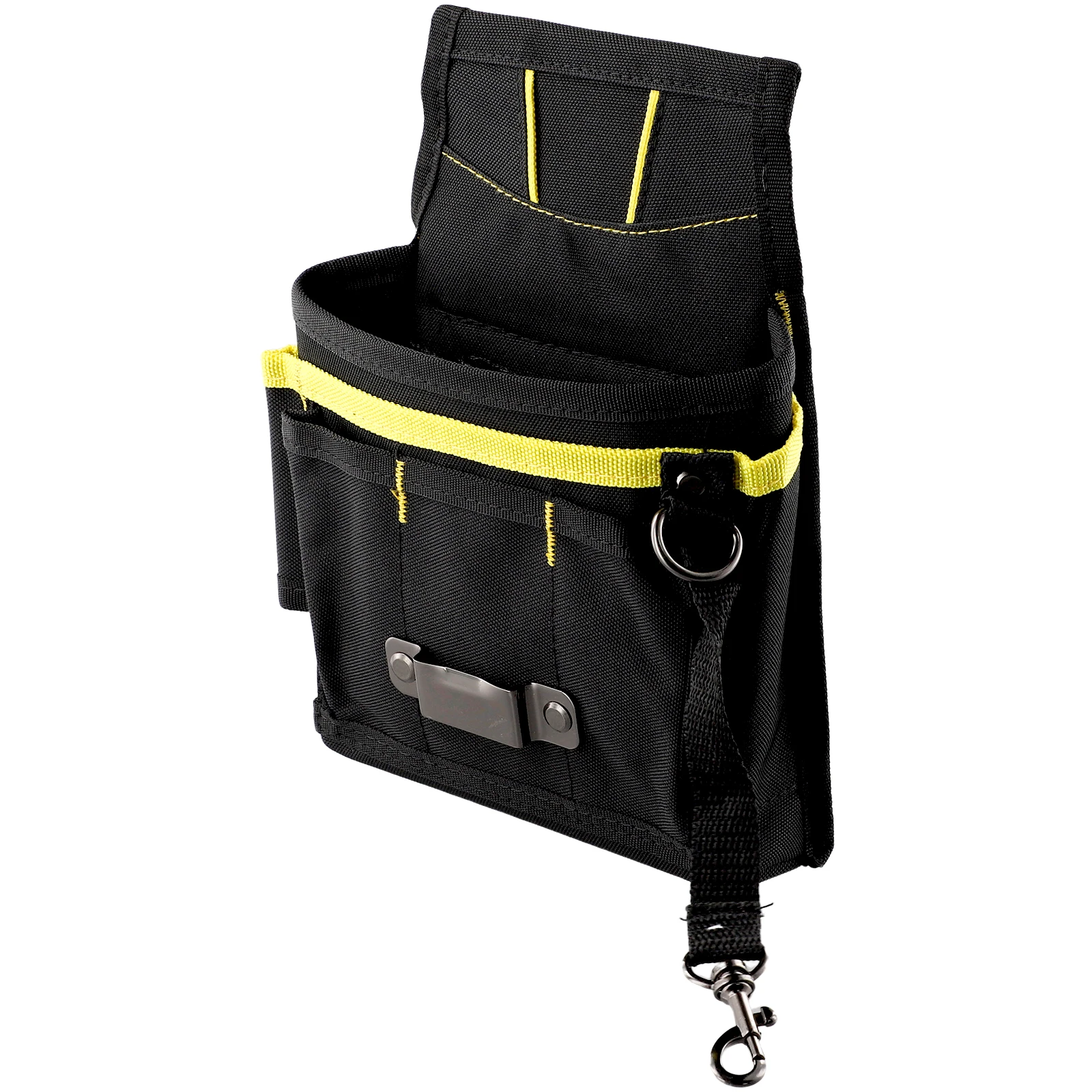 

Waist Storage Tool Bag With Pockets 24*17*4cm 600D Oxford Fabric Belt Tool Black Electrician For Wrench Screwdriver