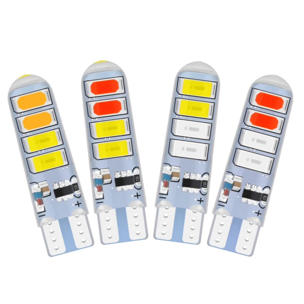 

2 шт., Автомобильные светодиодные лампы T10 W5W 194 5630 8smd