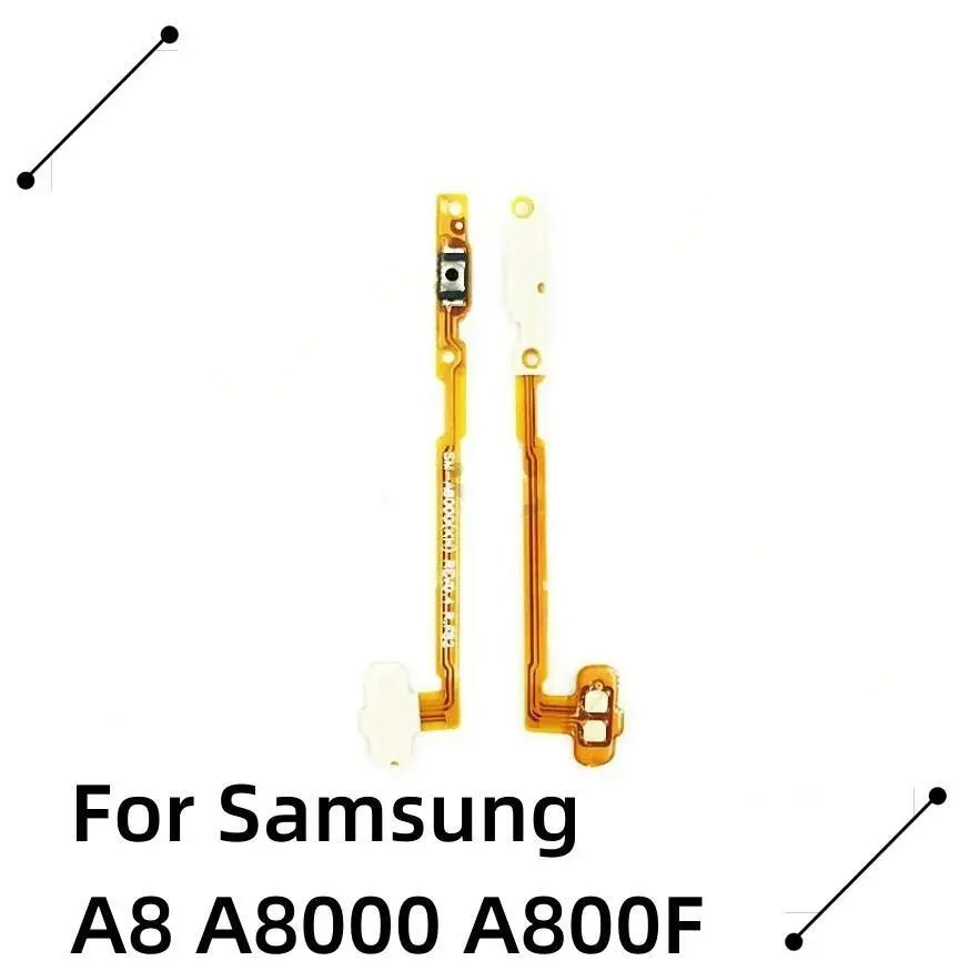 

New Power on/off button flex cable Replacement for Samsung A8 A8000 A800F phone