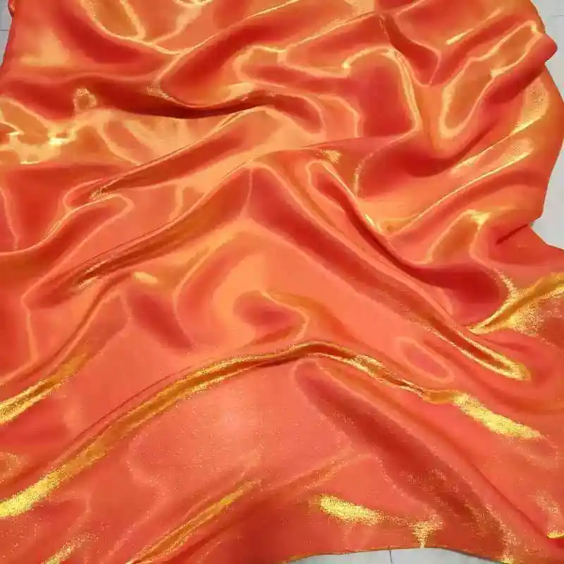 Purple Blue Iridescent Satin Fabric - Luxuriously Soft and Smooth Draping Material for DIY Clothing and Crafts