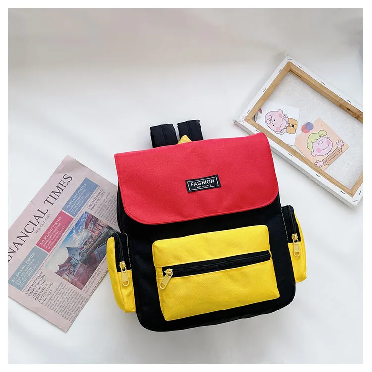 Kindergarten Schoolbag For Boys And Girls Simple Fashionable Large Capacity Children's Backpack Kids Bag Plecak Mochila Escolar