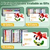 Acrylic Paint Set 12/18/24 Colors 5ml/0.17oz,Water-Proof Portable Art Rich Pigments for DlY Craft,Drawing,Painting,Canvas, Rock 6