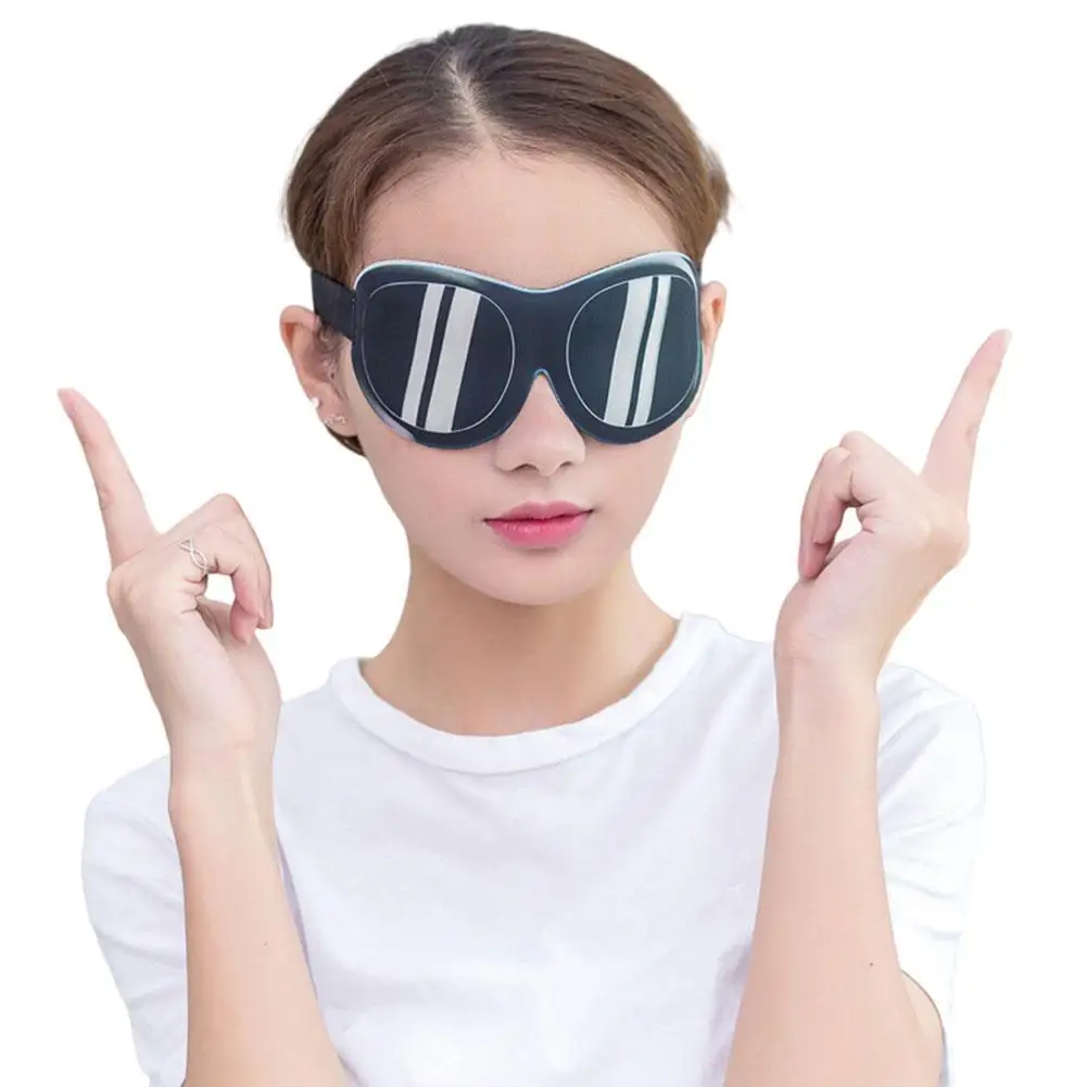 Mască de somn moale 3D, asistent de somn pentru ochi, plasture pentru ochi, face somnul amuzant_voghion.com
