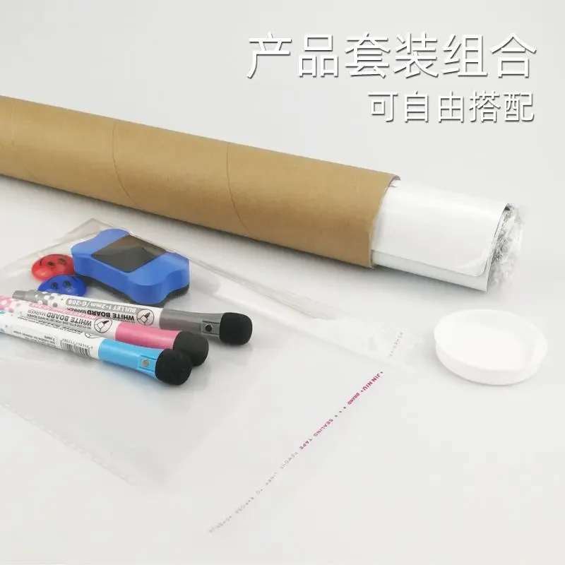 A2A3A4 지울 수 있는 자기 메시지 보드, 메모 스티커, PET 자기 소프트 화이트보드, 냉장고 스티커