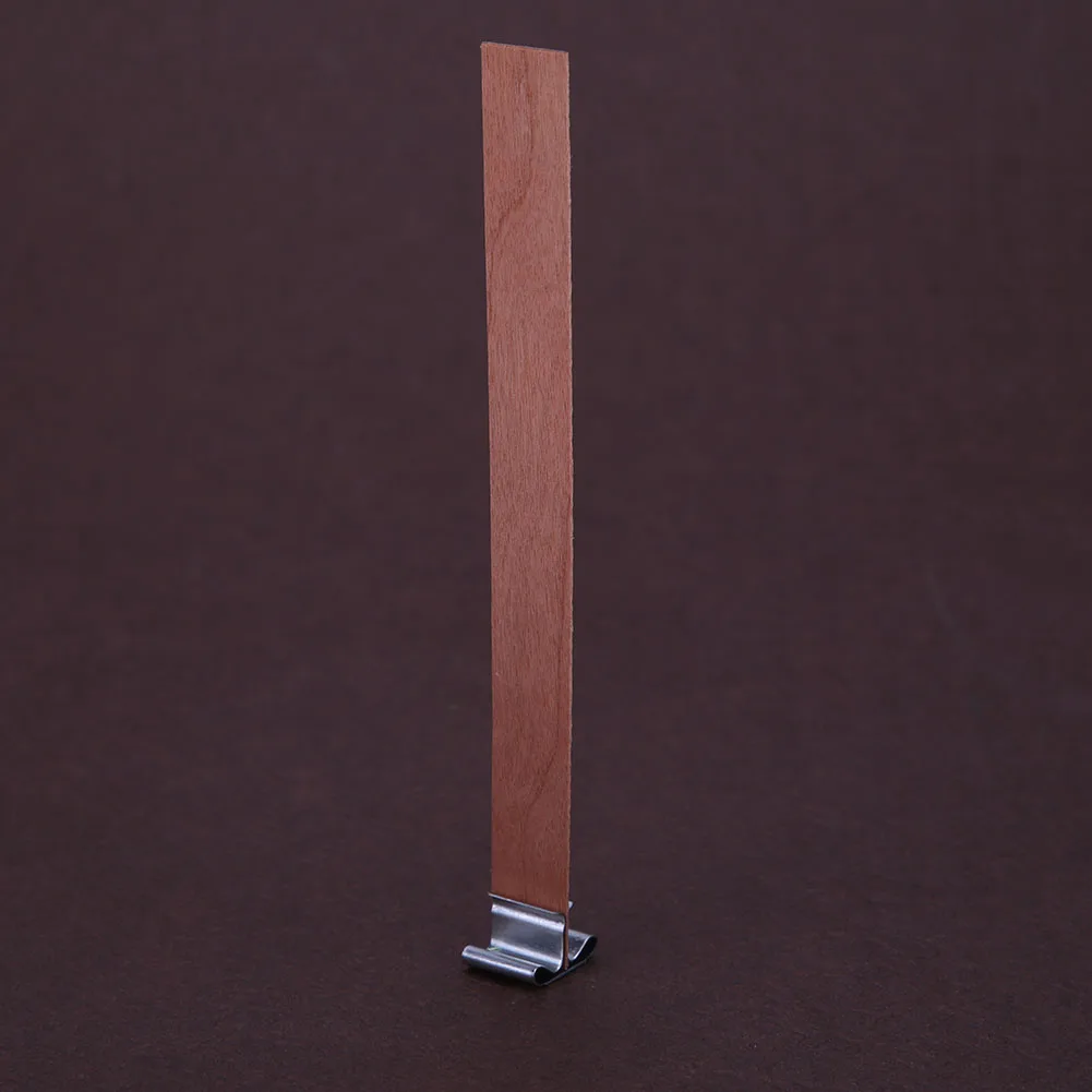 Wood Candle Wicks Base Clip Iron Candle Making DIY Materials Holder Stand 100/50pcs/lot candle holders wooden candle wick set