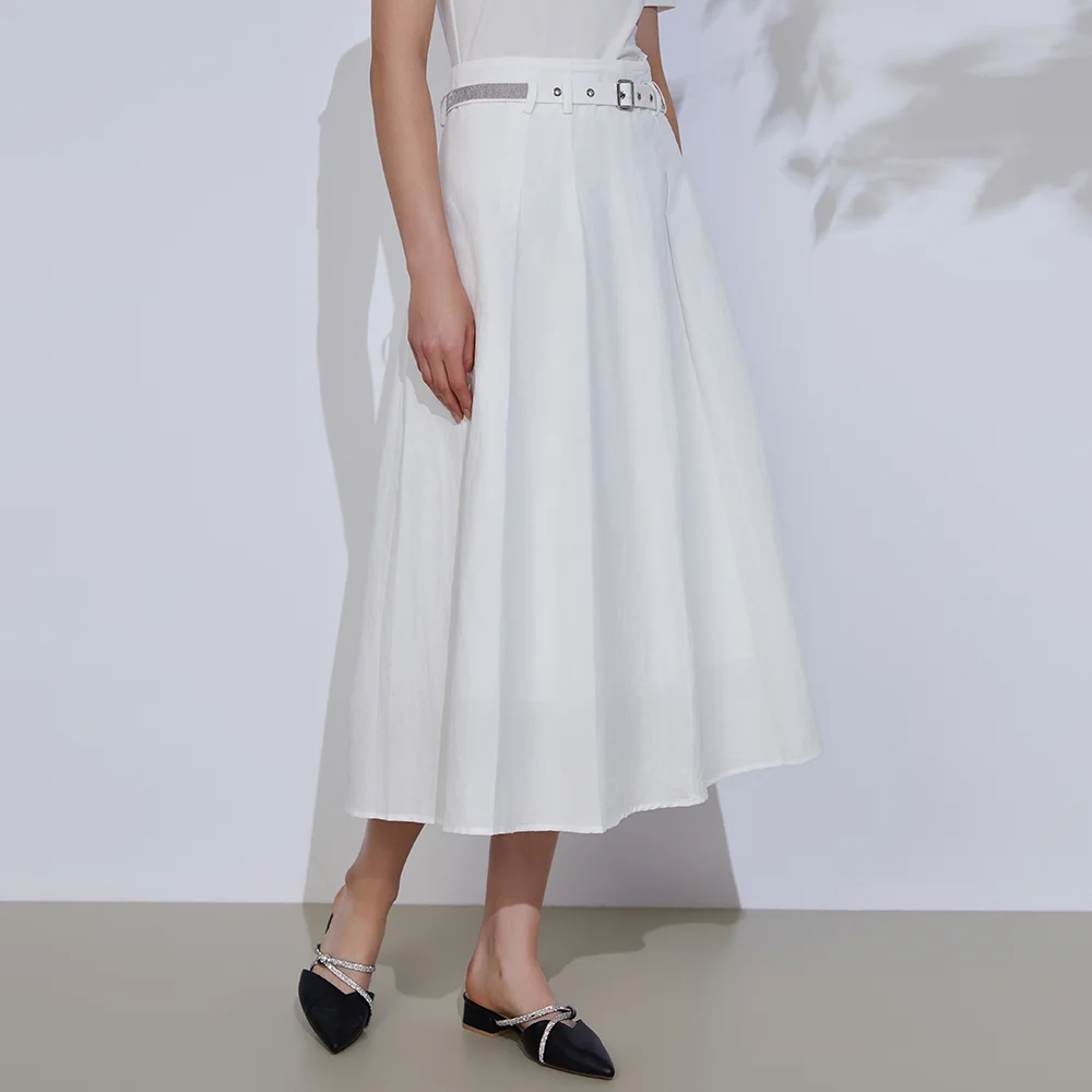 여성용 솔리드 시폰 반바지 스커트, 신축성 허리 주름 미니 스커트, 캐주얼 비치 팔다 사이어스, 여름 패션 11 K2262X 하이 퀄리티 럭셔리 여성 의류, 여성용 A 라인 스커트, 코튼 린넨 숙녀 의류