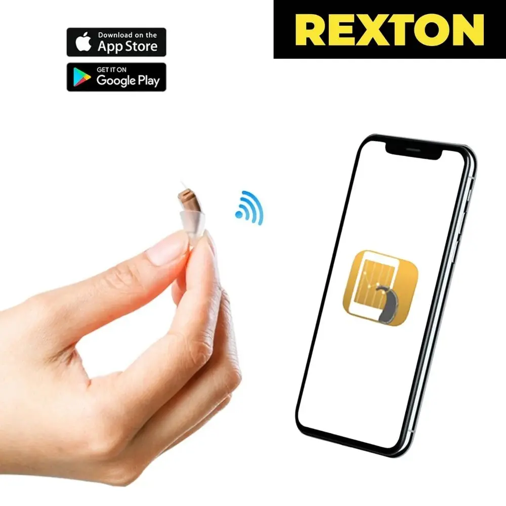 Description Picture 2 of itemRexton Mini Digital Hearing aid Mobile Phone Remote Adjust Programmable Hearing Care Aid for Elde Former Siemens hearing aids