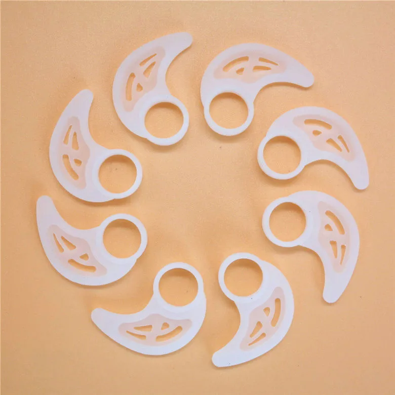 

5 Pairs (10 Pieces) Universal Silicone Earhooks Earphone Accessory for Sports Compatible with The Most Popular in-Ear Headphones
