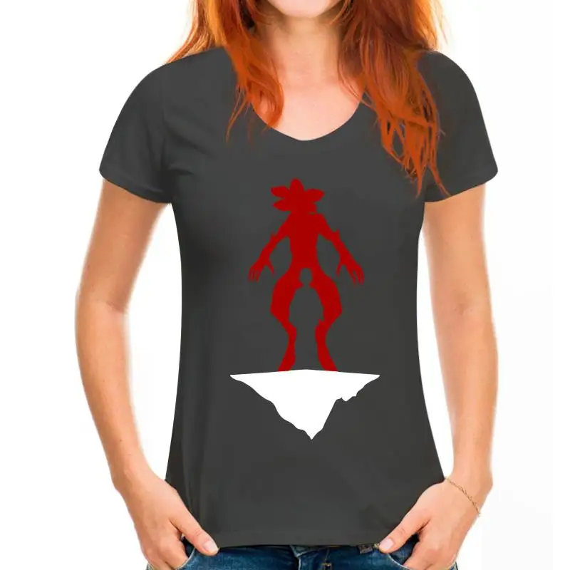 thumbnail image 1 of Camiseta con silueta de Stranger Eleven y Demogorgon Things: camiseta para hombre, mujer y niño, nueva y genial, 1 of 5