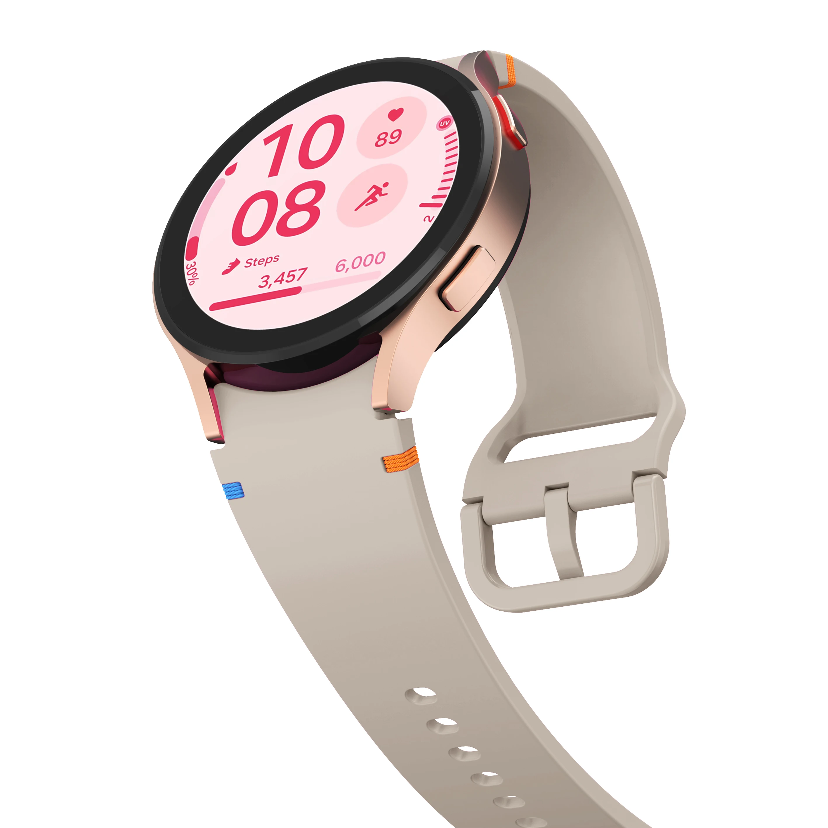 Premium Silicone Strap for Smartwatches - Elegant and Durable Design