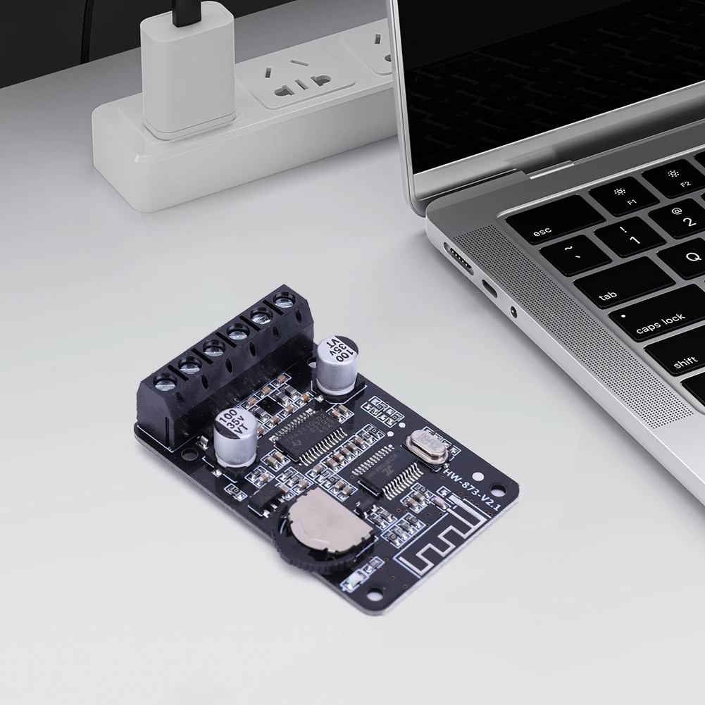 High Power Digital Module 10W 15W 20W Mini Power Amplifier Module Dual Channel Bluetooth-compatible DC8-24V for Audio Stereo