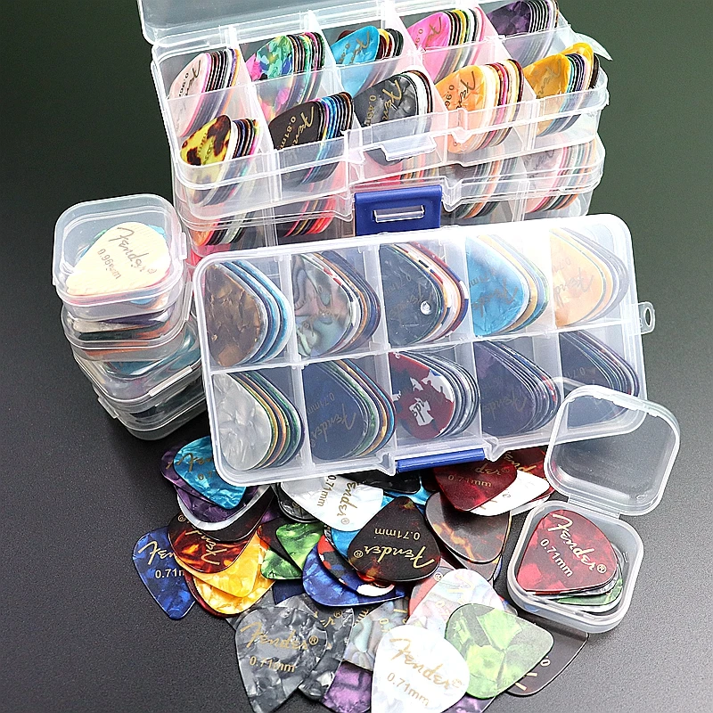 20 & 50 & 100 Pcs ƽ ϷƮ Ÿ  Plectrum ̵ Ÿ  ׼, ڽ β 0.46mm-0.96mm