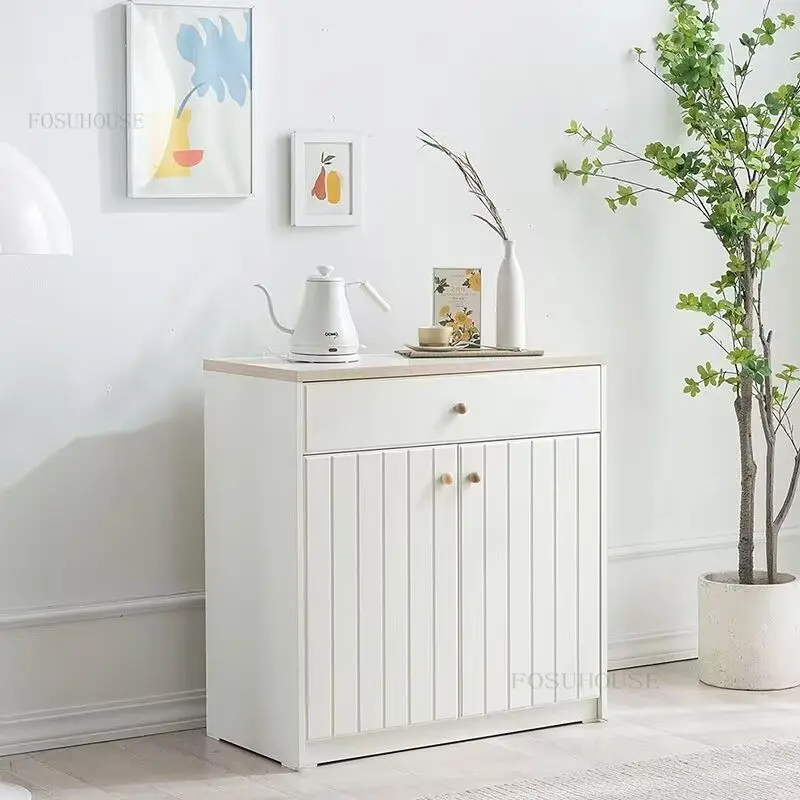 French Modern Sideboards Home Furniture Dining Room Kitchen Storage Drawer Cabinet Minimalist Multifunctional Cabinets N