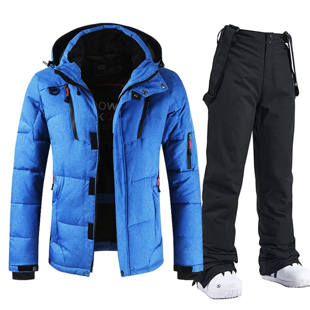 Горнолыжные Костюмы Мужские  Chaqueta de invierno a prueba de viento  impermeable-Traje de esquí para Hombre Nuevo-Aliexpress