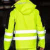 Safety Jacket and Pants Set for Winter Hi Vis Workwear Trousers + Jacket Suit High Visibility Reflective Work Clothing Warm 6