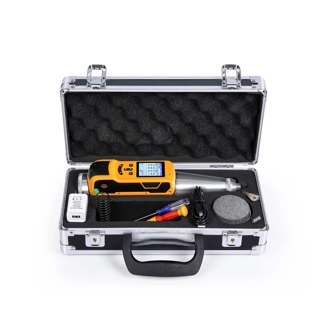 

TEM-912 Cement Hammer Concrete Hardness Tester Concrete Rebound Hammer