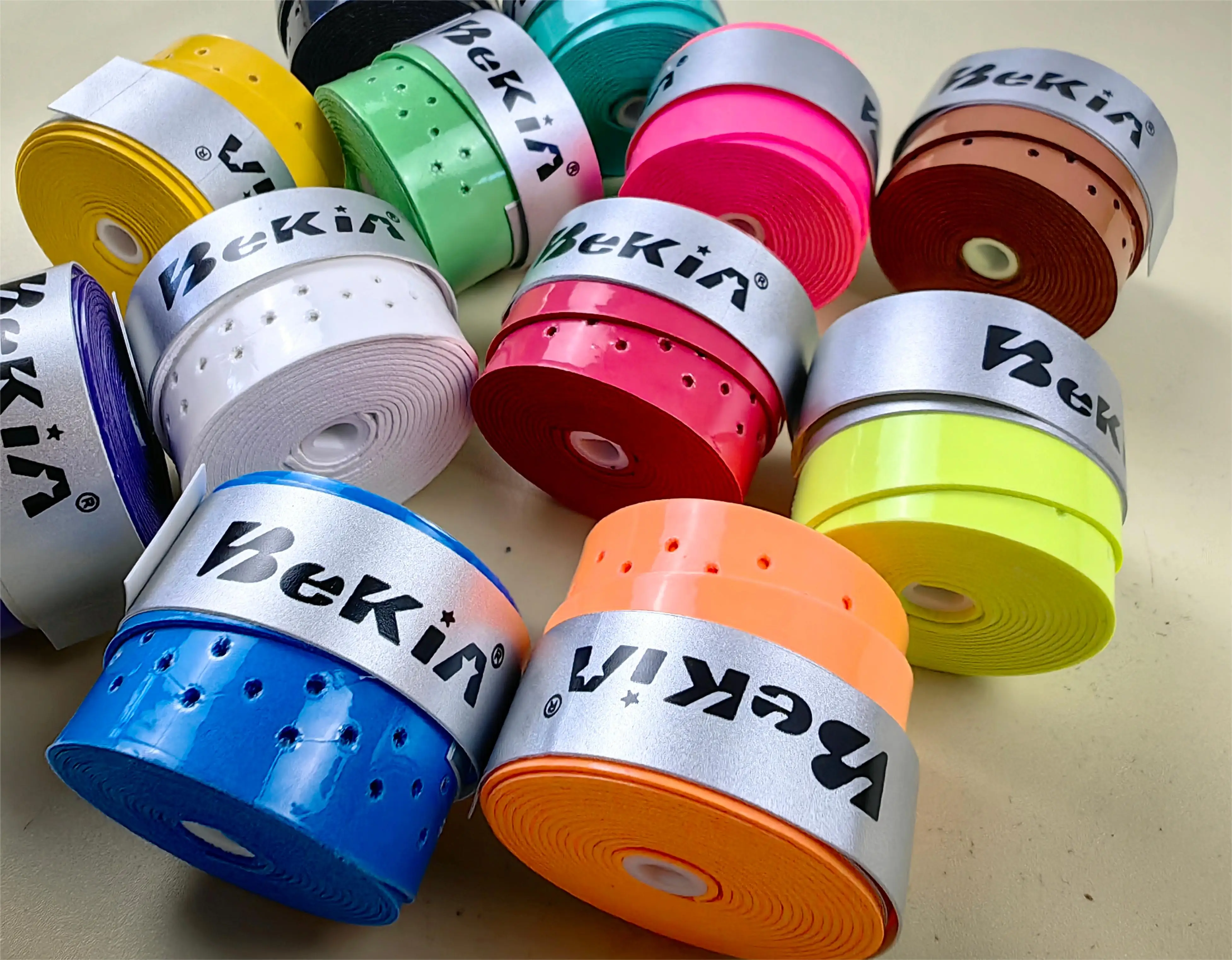 Tennis Overgrips 60 pecs/lot Pro Overgrip tennis grip perforated Badminton Grip/tennis overgrips/tennis product