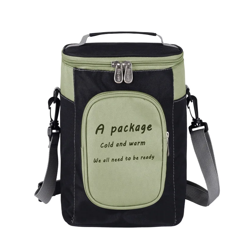 

Новая Корейская круглая сумка для ланча, большая Портативная Сумка-мешок с изоляцией, водонепроницаемая утолщенная сумка с изоляцией из алюминиевой фольги