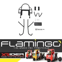 X-Rider flamingos 1/8 Body Shell Roll cage Driver Sticker For X-Rider flamingos FG8043 FG8023 FG8044 FG8027 Body Parts 2