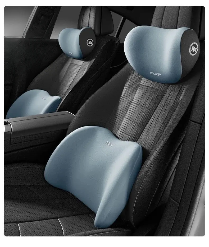 Car Neck & Lumbar Support Cushion - Premium Comfort