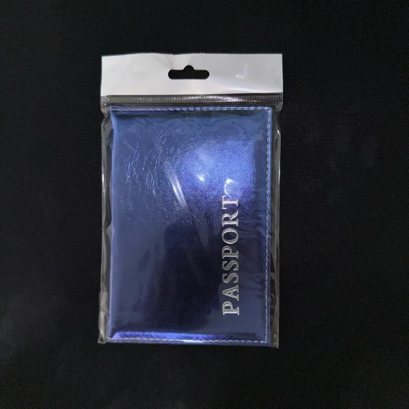 Porta Passaporto in Pelle PU alla Moda per Donne e Uomini, Porta Carte da Viaggio Unisex, Portafoglio per Ragazze - immagine 3