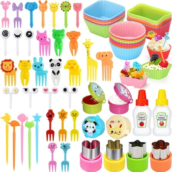 Cute Animal Food Picks Set 1