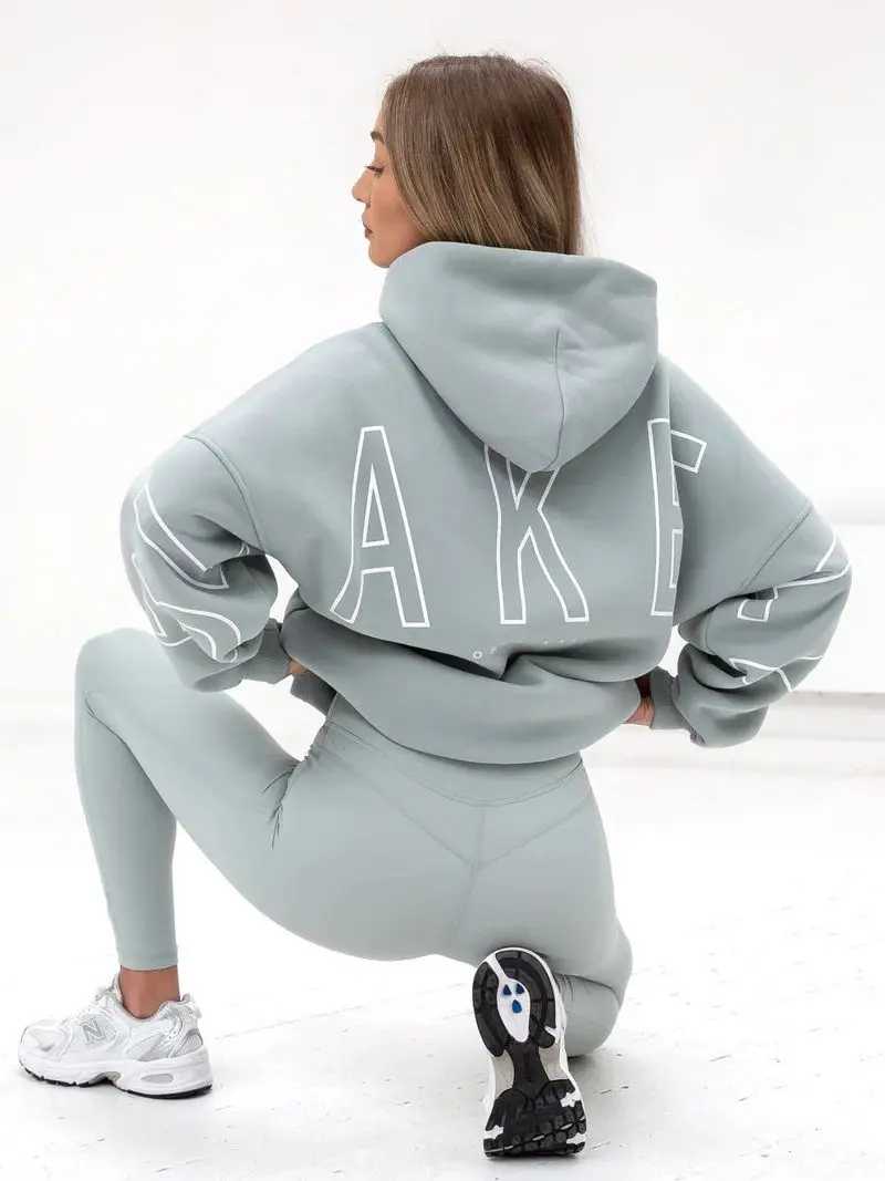 Hip-hop Harajuku High Street Trendy Brand Letter Print Oversized Hoodie Men Y2K 2025 Retro Gothic Punk Casual Sweatshirt Women